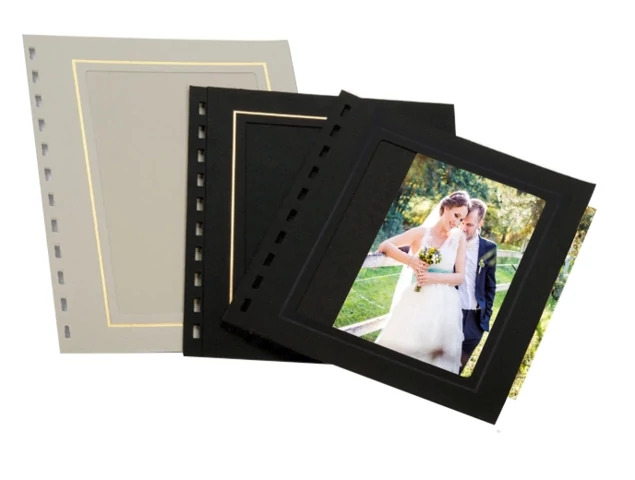 White Tyndell Advantage Album Inserts 4x5.