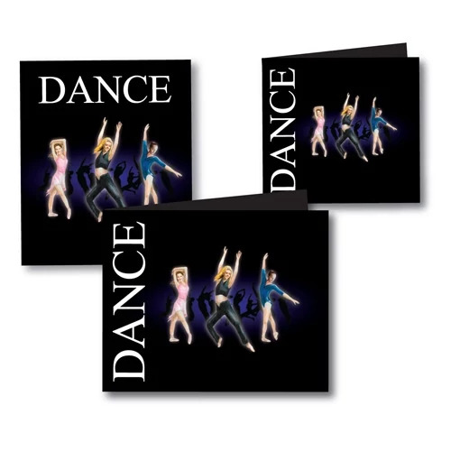 Black multi Tyndell Dance Folders 10x8/5x7.