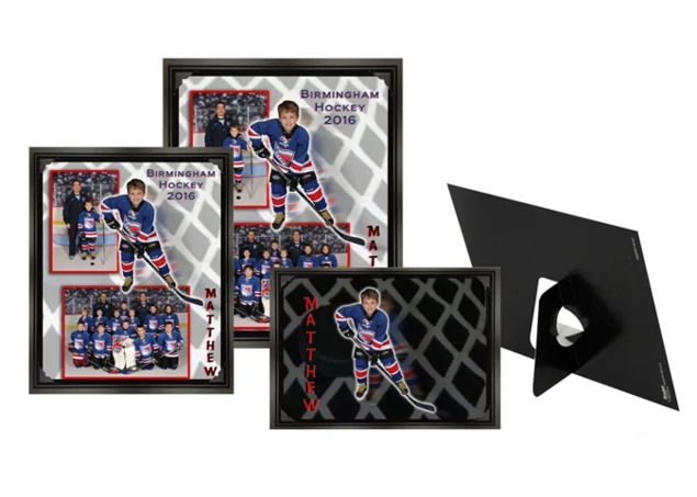 Corner tuck Black Tyndell TDC-102 mount easel 5x7, 8x10, 10x13 horizontal/vertical. 