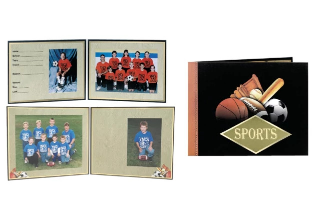 Side loading slip in basketball, football, soccer, baseball TAP PM-All Sports Folders.