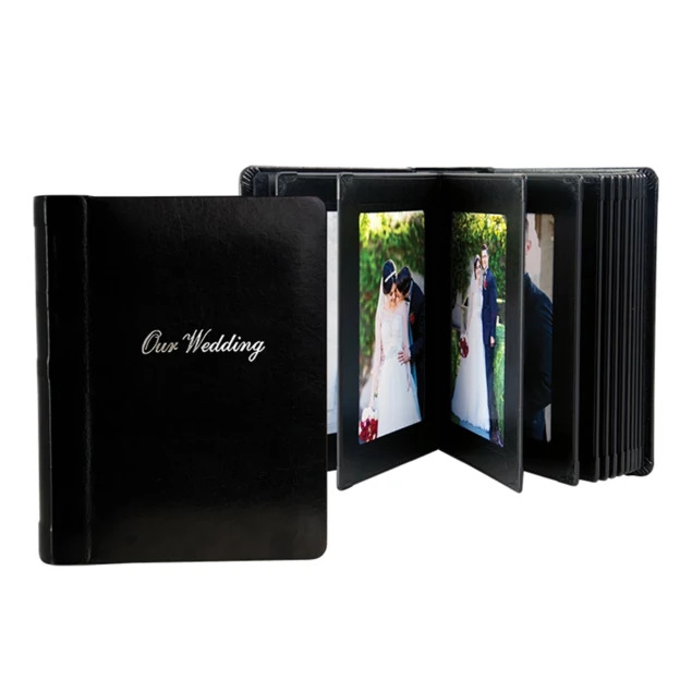 Tap Professional Parade Black/Black Slip-In Mat Photo Album for 20 Prints - 8x10