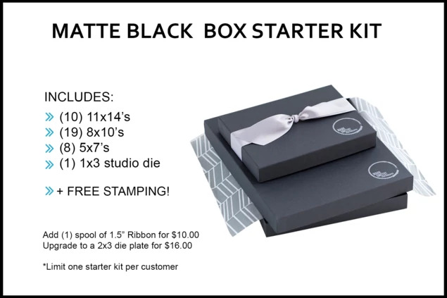 Tyndell 1" Box Starter Kit - Matte Black
