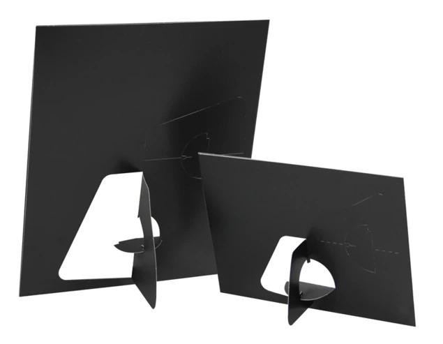 Corner tuck Black/Black Profit Line Digital Mount easel 5x7, 8x10, 10x13 vertical/horizontal.