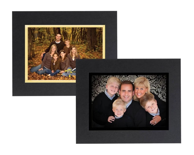 Side loading slip in Black/Black and Black/Gold TAP Juniper Easel 4x5, 4x6, 8x10.