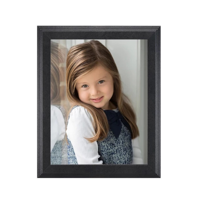 Black Fiberboard Contemporary Frame 8x10, 11x14, 16x20.