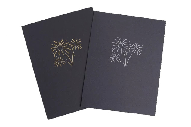 Bottom loading quick load Black/Black Profit Line Print Folder 4x6, 5x7, 8x10 holiday stamping.