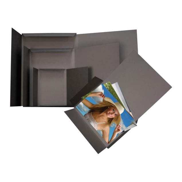 Chestnut gray TAP TAP Photo Case folder 16x20. 