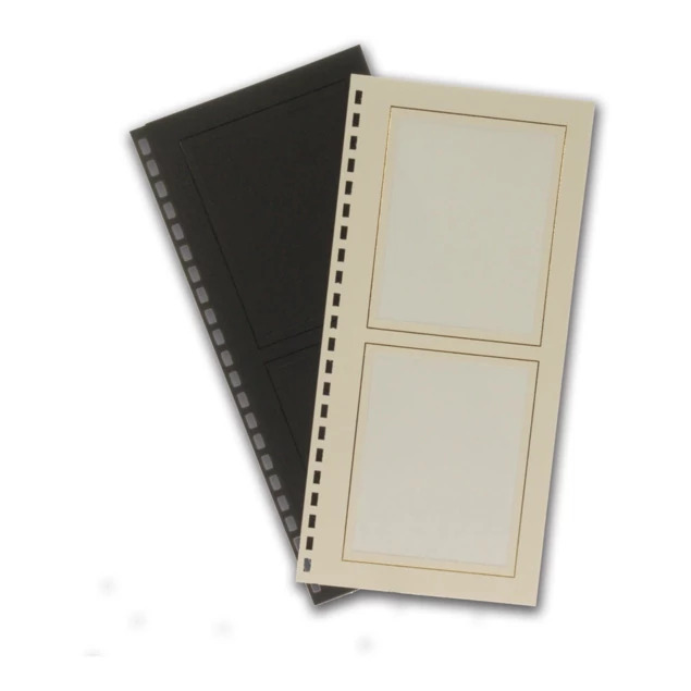 Slip in side loading Black/Black TAP Encore Album Inserts 4x5-2 and 4x6-2.