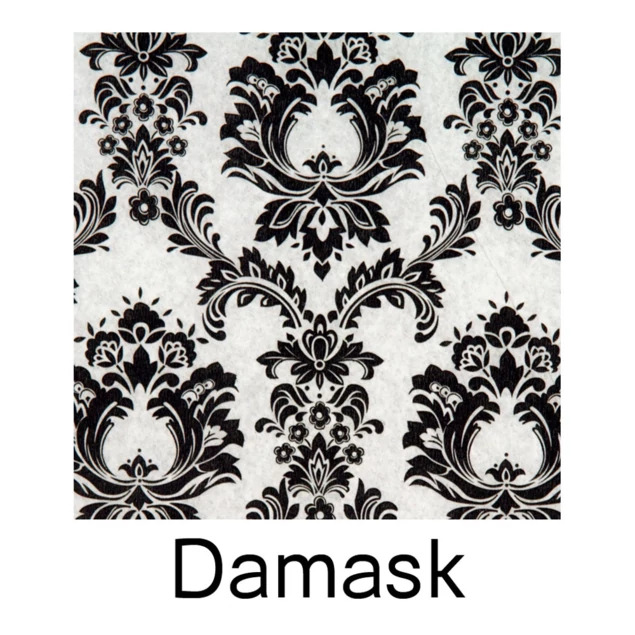 Damask Tyndell Tissue 5x20, 10x20, 14x30, 20x30.