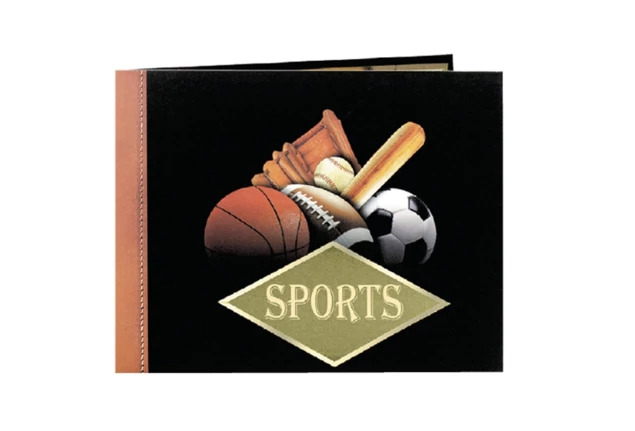 Side loading slip in basketball, football, soccer, baseball TAP PM-All Sports Folders cover.