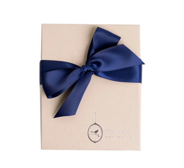 Tyndell Satin Ribbon Navy