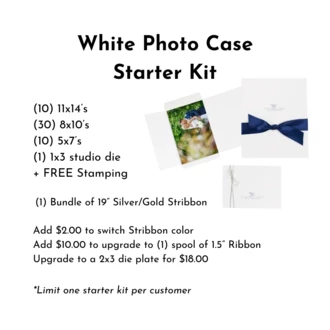 Photo Case Starter Kit - White by Tyndell Details