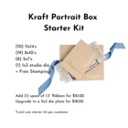 We also sell a similar product Kraft Box Starter Kit by Tyndell