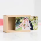 We also sell a similar product Wood USB Slide Box - Maple by Tyndell