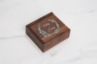 Wood Flash Drive Box - Walnut by Tyndell Details