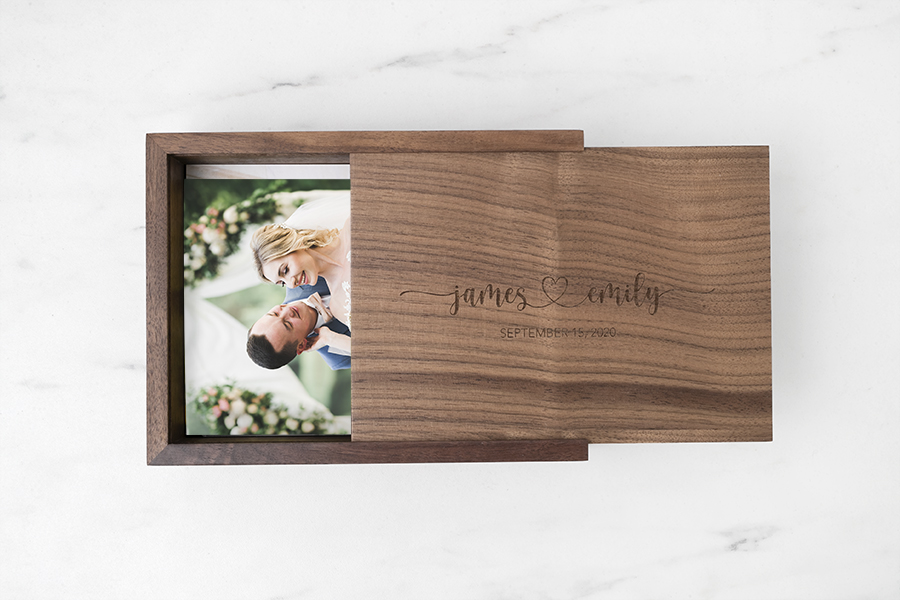 Wood Print Box