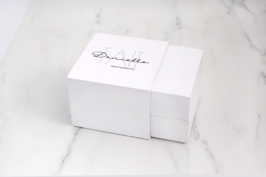 Soft Touch USB Box White