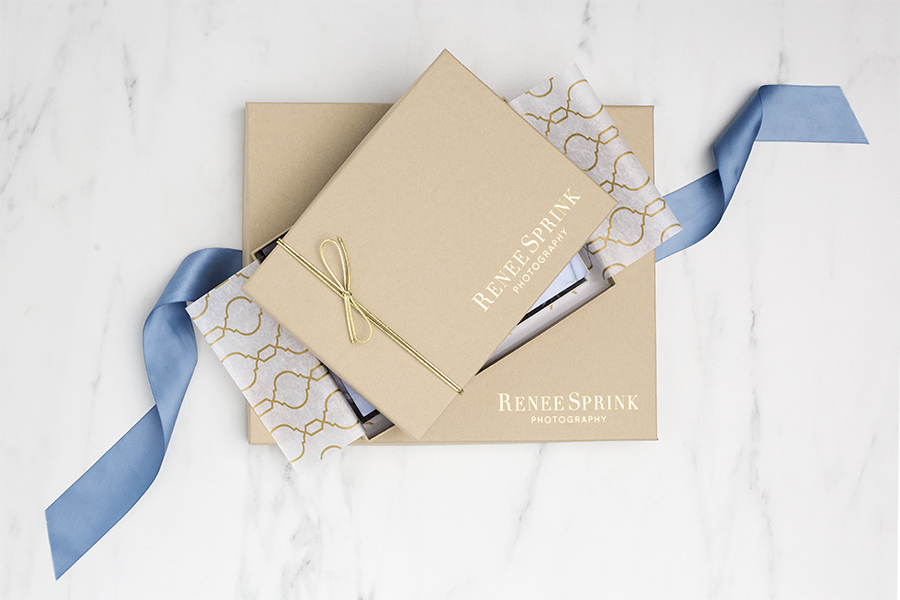 Kraft Portrait Box