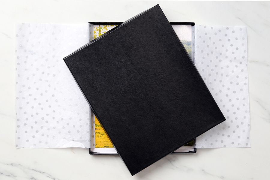 Black Portrait Box