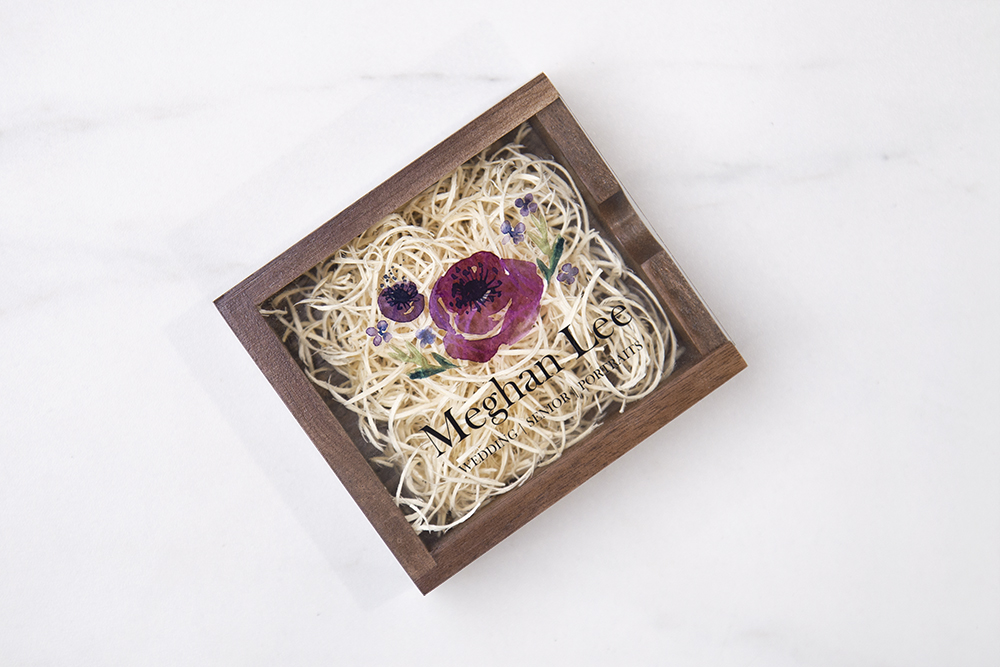 Wood Flash Drive Box
