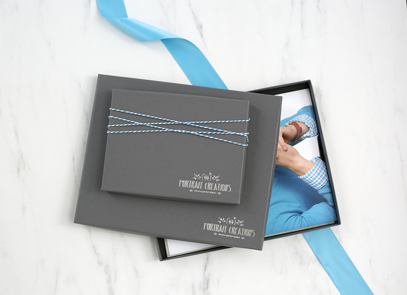 Slate Deluxe Portrait Box